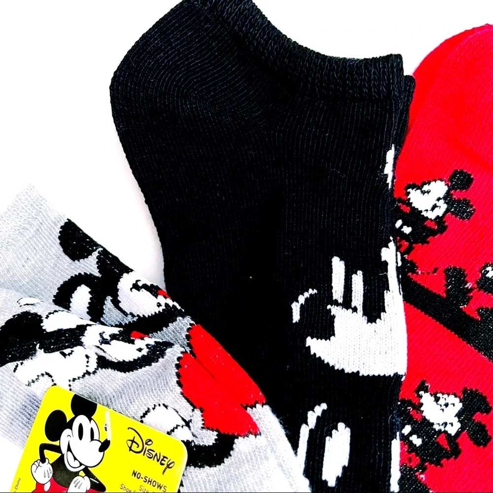 Disney Mickey Mouse No Show Socks Little Boys Girls Disneyland Disney World